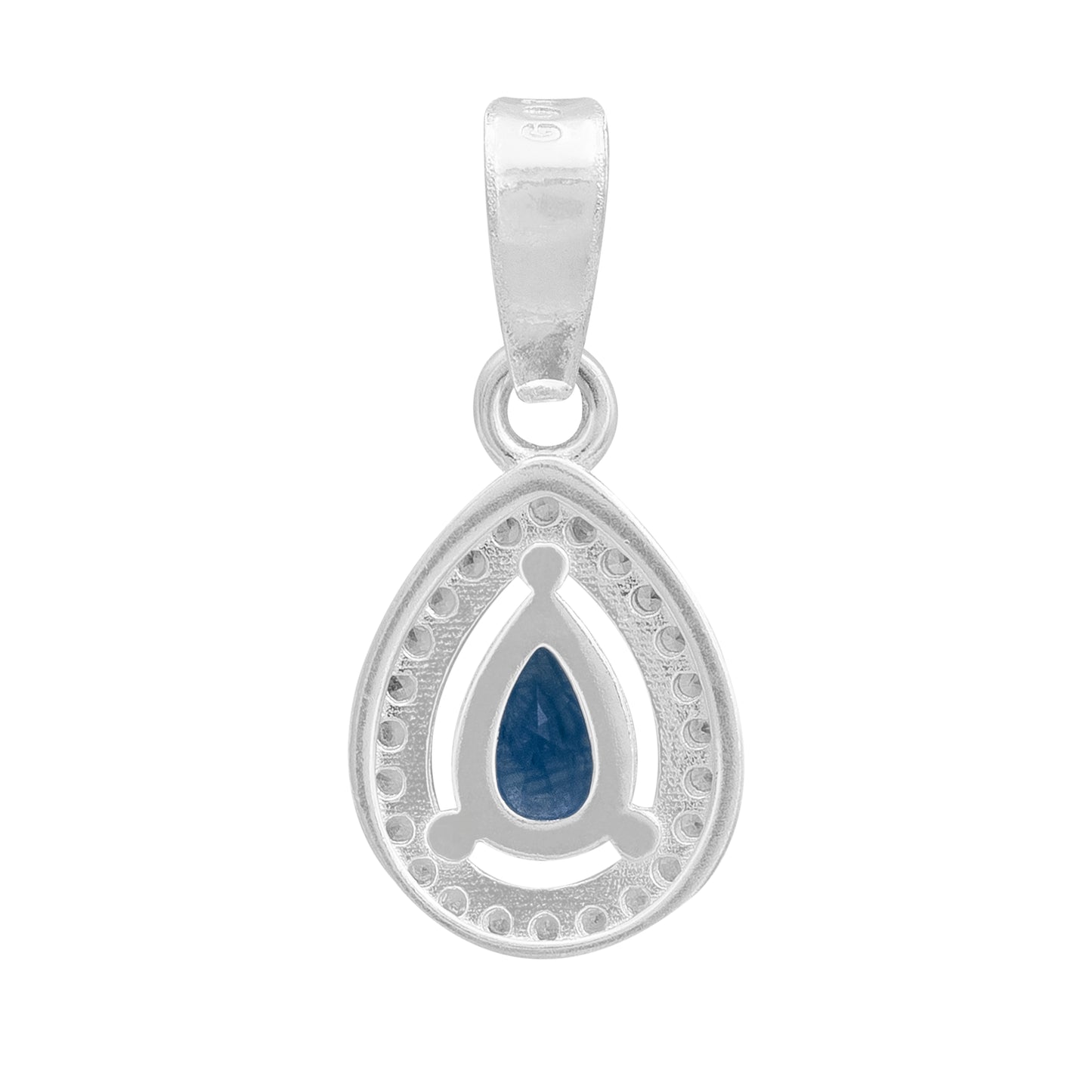 Dije Gota Chic Zirconias Mujer Regalo Joyería Moda Plata 925