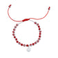 Pulsera Ajustable San Benito Ojo Turco Artesanal Plata 925