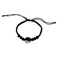 Pulsera Ajust Ying Yang Hecho A Mano Artesanal Suerte Regalo