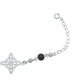 Pulsera Ajustable Nudo De Bruja Laser Bolitas Plata 925