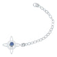 Pulsera Ajustable Nudo De Bruja Celta Zirconia Plata 925