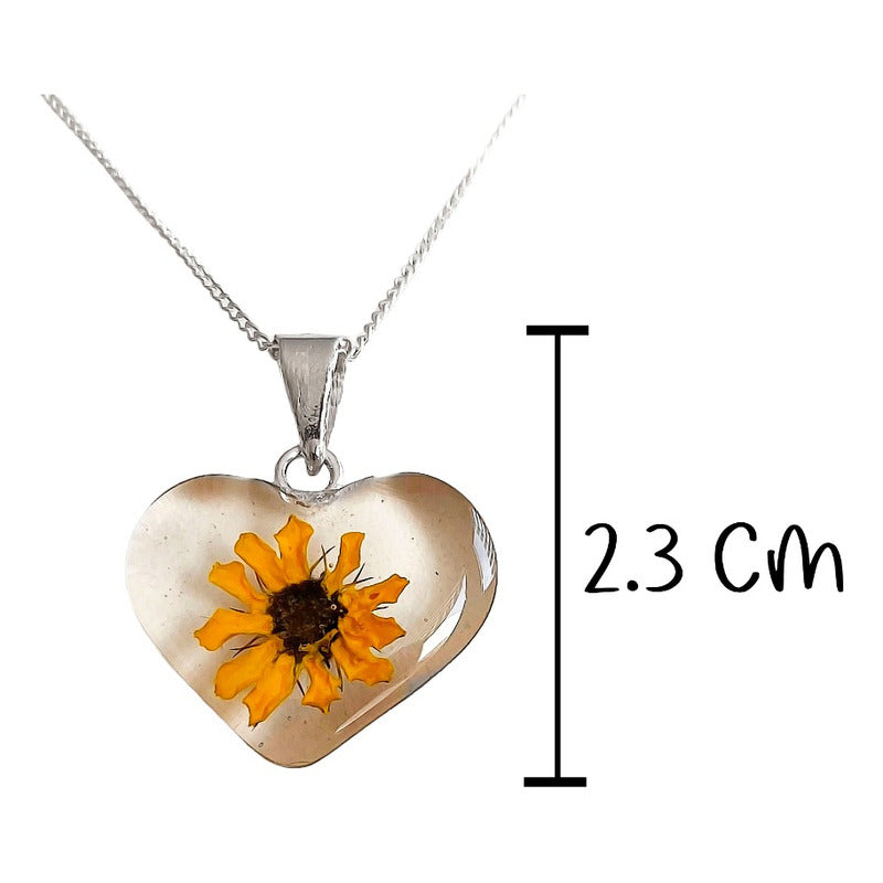 Shrek Collar Girasol Promesa Regalo Amoramistad Plata Ley925