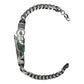 Pulsera Cubana Esclava San Judas Zirconias Plata S925 6 Mm