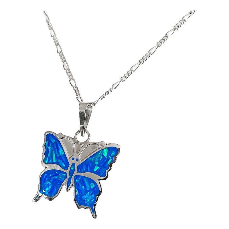 Juego Mariposa Primavera Amor Regalo Mujer Promesa Plata 925