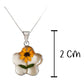 Shrek Collar Girasol Promesa Regalo Amoramistad Plata Ley925