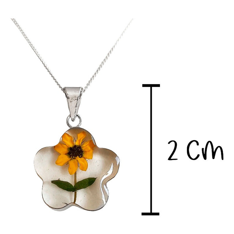 Shrek Collar Girasol Promesa Regalo Amoramistad Plata Ley925