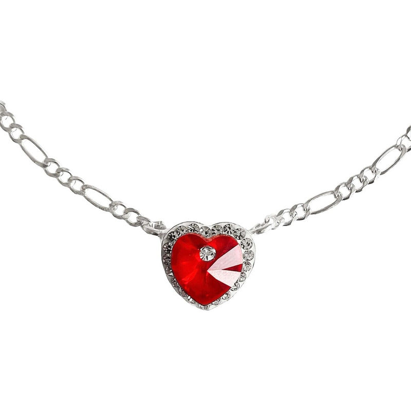 Pulsera Dije Corazon Del Mar Titanic Amor Amistad Plata 925