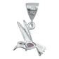 Dije Colibri Zirconia Amor Regalo Primavera Plata 925