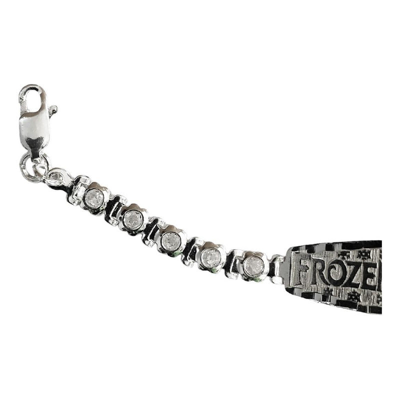 Pulsera Ajustable Para Niño Niña Zirconias Regalo Plata 925