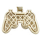 Dije Hombre Control Play 4 Hiphop + Cadena Chapa Oro 14k