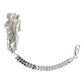 Pulsera Rolo Chica San Judas Esclava Plata Solida Ley 925