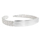 Pulsera Rolo Hombre Esclava Placa Plata Solida Ley 925 8mm