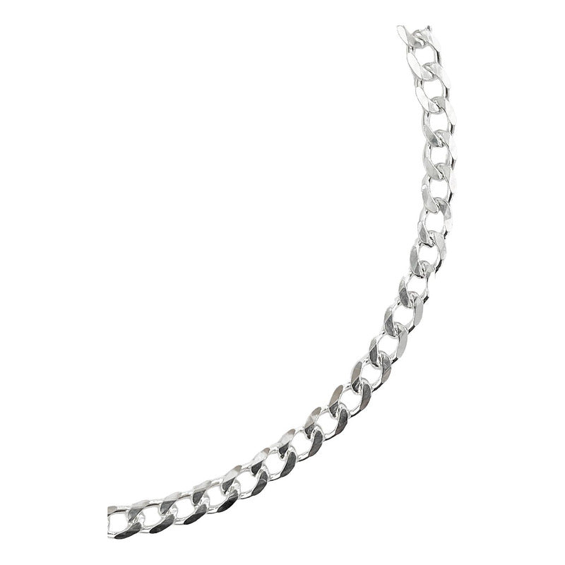 Pulsera Esclava Mujer Niños Cubana Barbada Plata 925 3 Mm