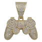 Dije Hombre Control Play 4 Hiphop + Cadena Chapa Oro 14k