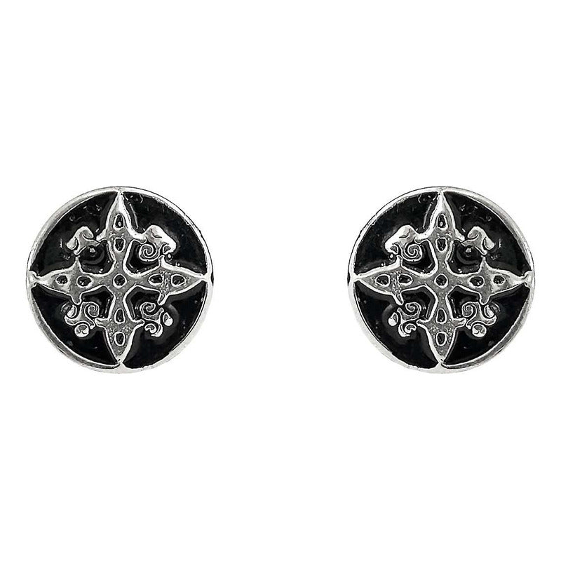 Aretes Nudo De Bruja Artesanales Mujer Regalo Plata Ley 925