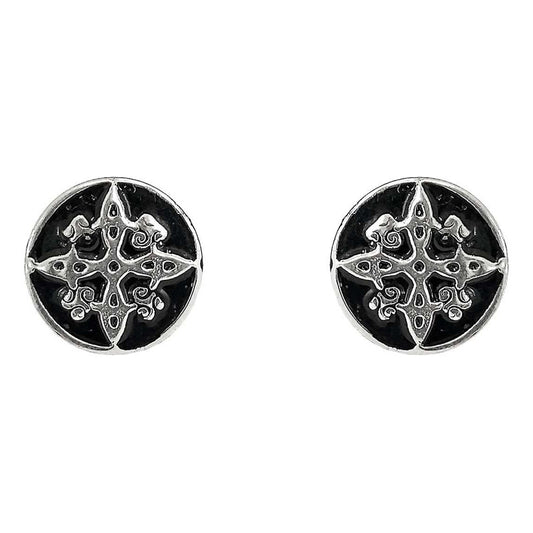 Aretes Nudo De Bruja Artesanales Mujer Regalo Plata Ley 925