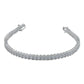 Pulsera De Tenis Zirconias Regalo Mujer Plata 925 4 Mm