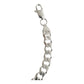 Esclava Hombre Pulsera Cubana Diamantada Plata 925 7 Mm