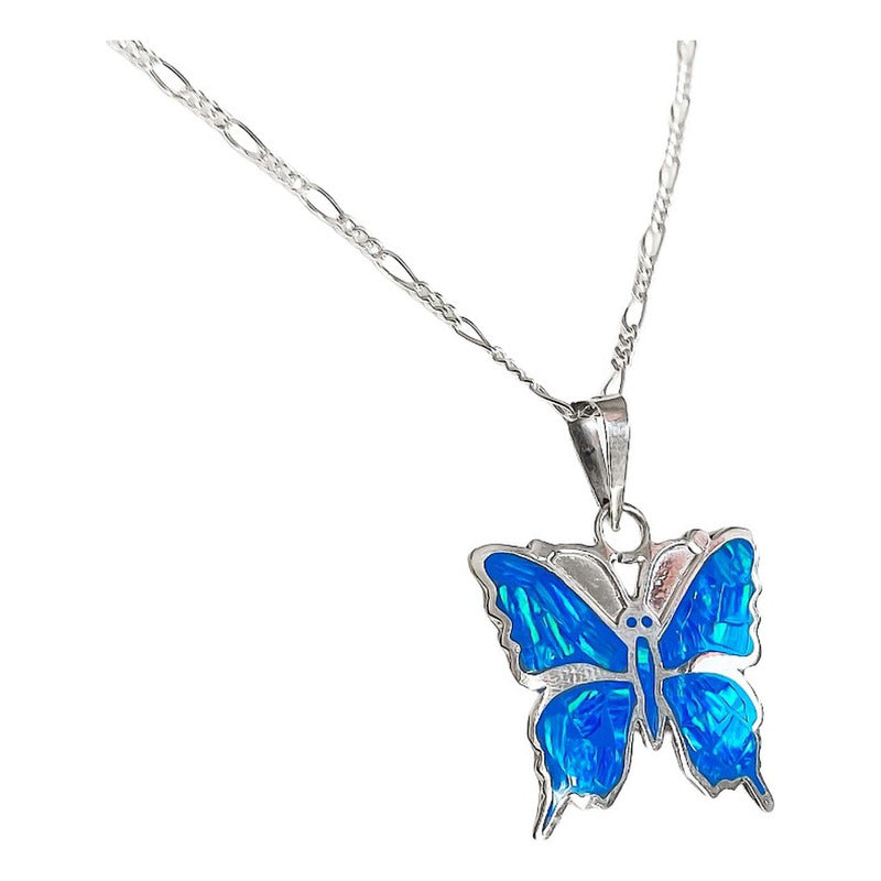 Juego Mariposa Primavera Amor Regalo Mujer Promesa Plata 925