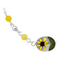 Pulsera Encapsulado Amor Girasol Shrek Regalo Mujer Plata925