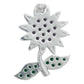 Dije Flor Primavera Zirconia Mujer Amor Regalo Plata 925