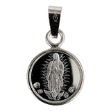 Dije Medalla Virgen De Guadalupe Regalo Plata Pura Ley 999