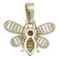 Dije Hombre Abeja Hiphop + Cadena Regalo Chapa Oro 14k