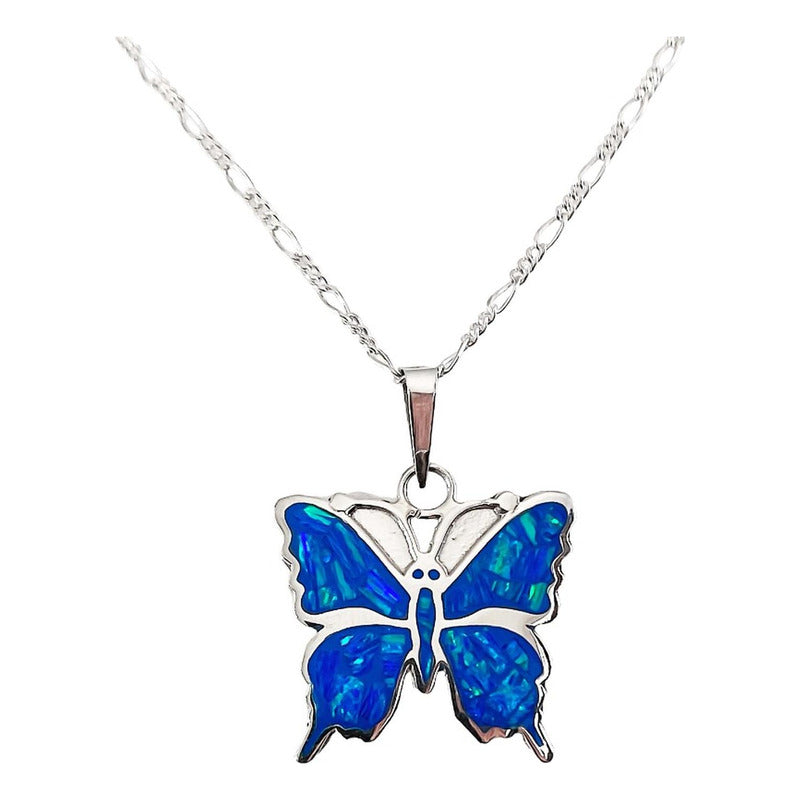 Juego Mariposa Primavera Amor Regalo Mujer Promesa Plata 925