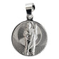 Medalla Doble Vista San Judas Virgen Guadalupe Plata Ley 925