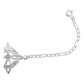 Pulsera Nudo De Bruja Fases Lunares Zirconias Plata Ley 925