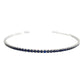 Pulsera Ajustable Flexible Zirconias Made In Thailand S925